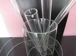 Perspex / acrylic tube clear 400X5 length = 2030 mm, price per meter