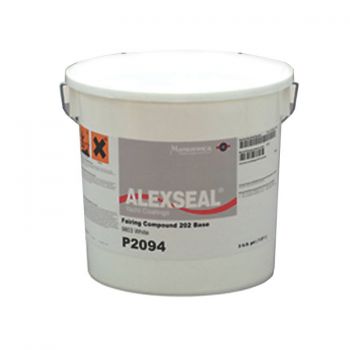 Alex Seal Fairing Compound, base, white, 0.5 gallons