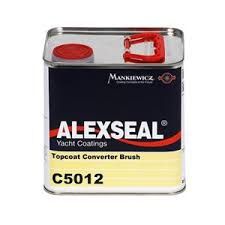 Alex Seal Premium Topcoat Converter C5012, brush, pint (0.47 liter)