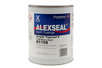 Alexseal Acrylic Topcoat X, Clear Gloss, quart