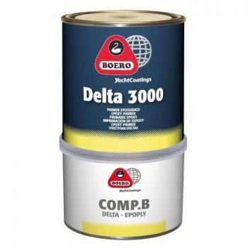 Boero Delta 3000 epoxy primer, red, 2.5 liters