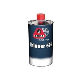Thinner Boero 698, for polyurethane paints, 0.5 liters of