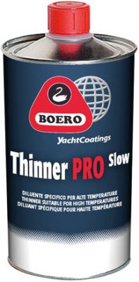 Boero Pro Slow Thinner for polyurethane paints, 1 liter
