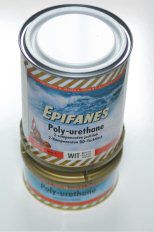 Epifanes Poly-urethane DD paint, color white 800, 750 ml