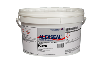 Alexseal Fairing Compound 242, Base, Light Ivory,  2 gallon