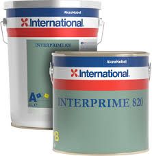 International Interprime 820 A + B , grey,  set 5 liter  
