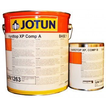 Jotun Hardtop XP, shine, 5 liters, red and yellow colors