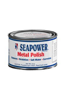 Seapower Metal Polish, tin 227 gram