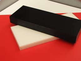 POM C (Delrin) plate, black, 2000 x 1000 x 5 mm