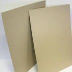 PP plastic sheet, RAL 7032 (beige), 8 mm per sq.m.