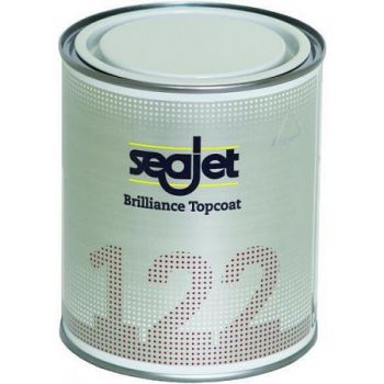 Seajet Brilliance 122 Finish Gloss Topcoat Keeper, 750 ml, snow white