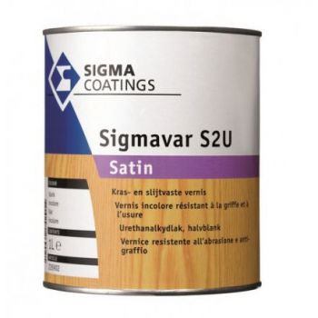 Sigma Sigmavar S2U Satin, blanke lak,  2,5 liter