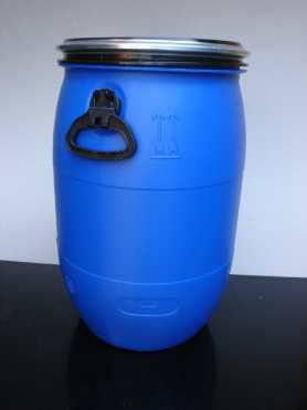Cylindrical bin, watertight tank, 60 liters of